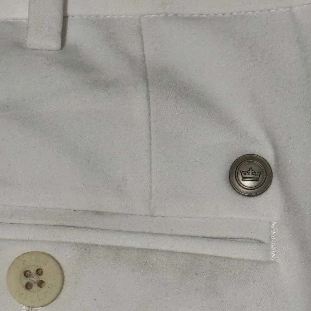 Peter Millar Crown Crafted Mens 36x32 White Performance Dress Pants MS25XB00AFB